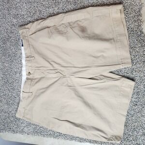 POLO Ralph Lauren Men's‎ Stretch Classic Fit Flat Front Khaki Shorts Size 38